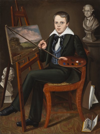 Der junge Künstler, ca. 1838-39 von Randall attr. to Palmer
